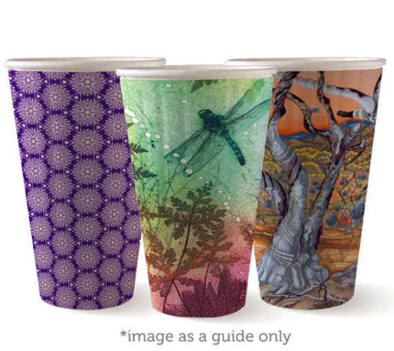 Bio 16oz art double wall - Packaging, Hospitality & Cleaning Solutions - MGH Packinging