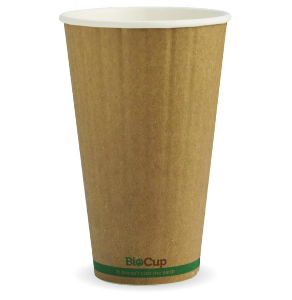 Bio 16oz kraft double wall - Packaging, Hospitality & Cleaning Solutions - MGH Packinging