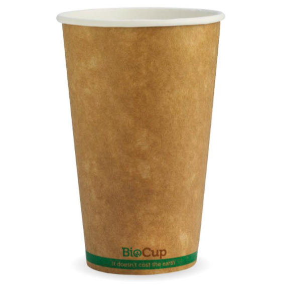 Bio 16oz kraft single wall - Packaging, Hospitality & Cleaning Solutions - MGH Packinging