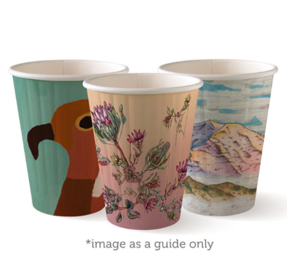 Bio 8oz art double wall - Packaging, Hospitality & Cleaning Solutions - MGH Packinging