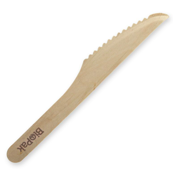 Wooden knife - Wooden Cutlery - Packaging, Hospitality & Cleaning Solutions - MGH Packinging