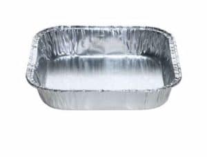 6210c-55 - 345 square pie - Rectangle Foil Containers - Packaging, Hospitality & Cleaning Solutions - MGH Packinging