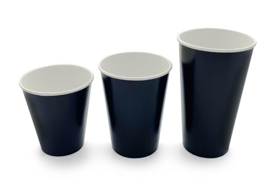 IPS black cups - Packaging, Hospitality & Cleaning Solutions - MGH Packinging