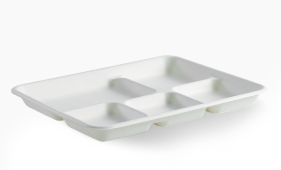 Bio 5 part plate - Packaging, Hospitality & Cleaning Solutions - MGH Packinging