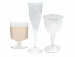 Plastic Wine Glasses & Goblets